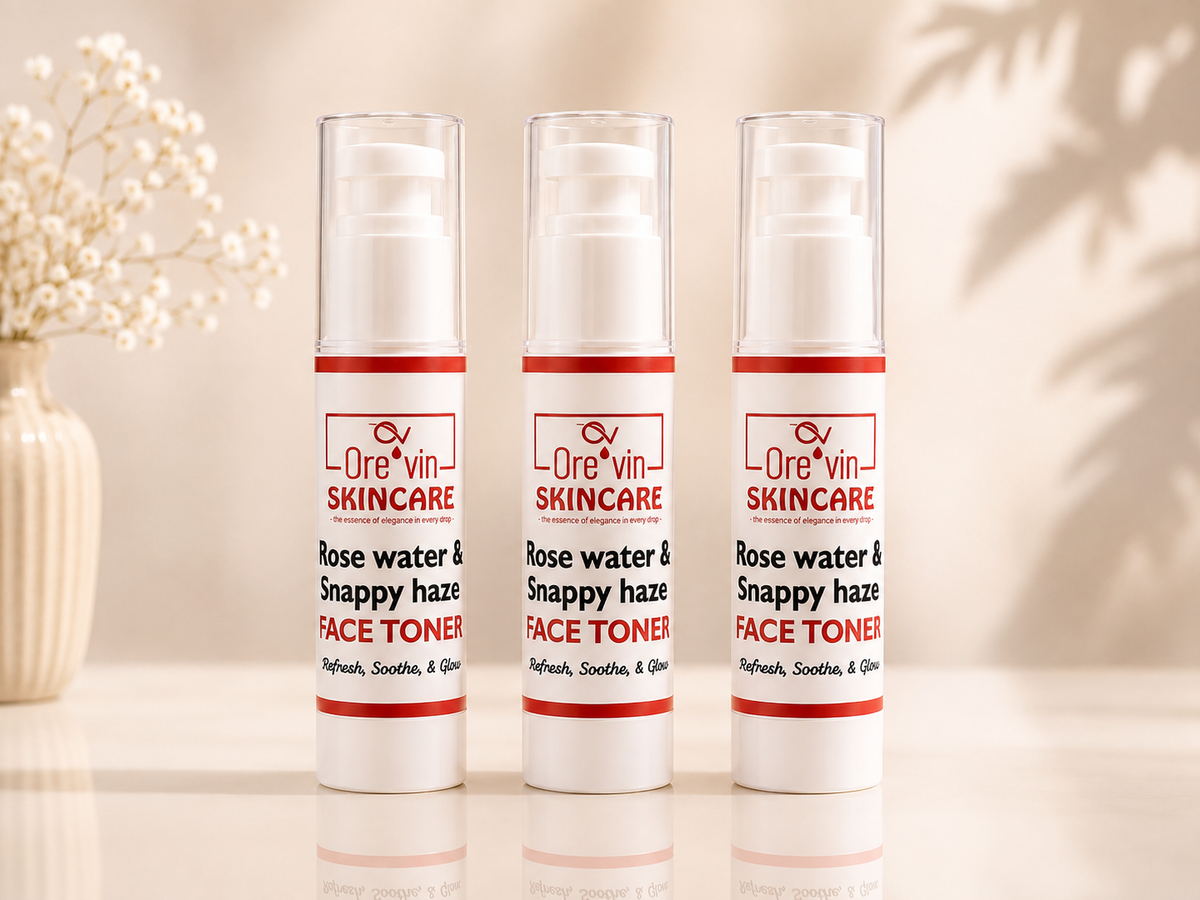 Orevin Rose Water & Snappy Hazel Face Toner