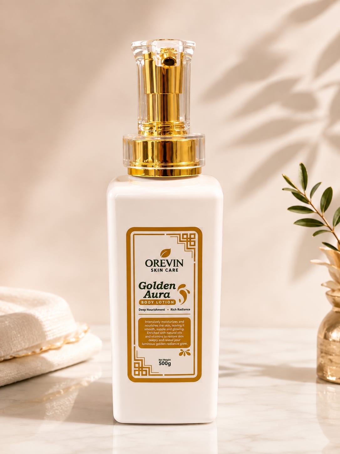 Orevin Golden Aura Body Lotion